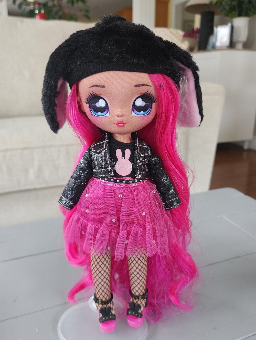 🐰 Na Na Na Surprise Teen Doll Pink Black Bunny Alex Heart ultimate surprise - Picture 5 of 7